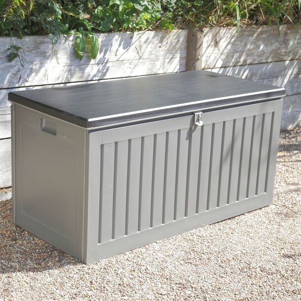 Steel-Reinforced Garden Storage Box