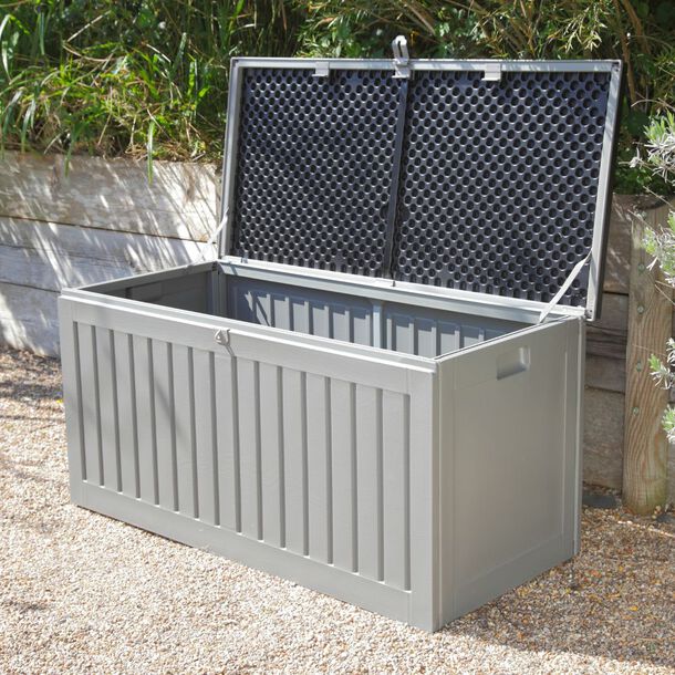 Steel-Reinforced Garden Storage Box